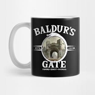 Baldu'rs Gate (Black Print) Mug